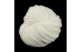 шнур галантерейный цв белый 9мм акрил (уп 100м) арт 90 купить по 12 - в интернет - магазине Веллтекс | Тюмень
.
