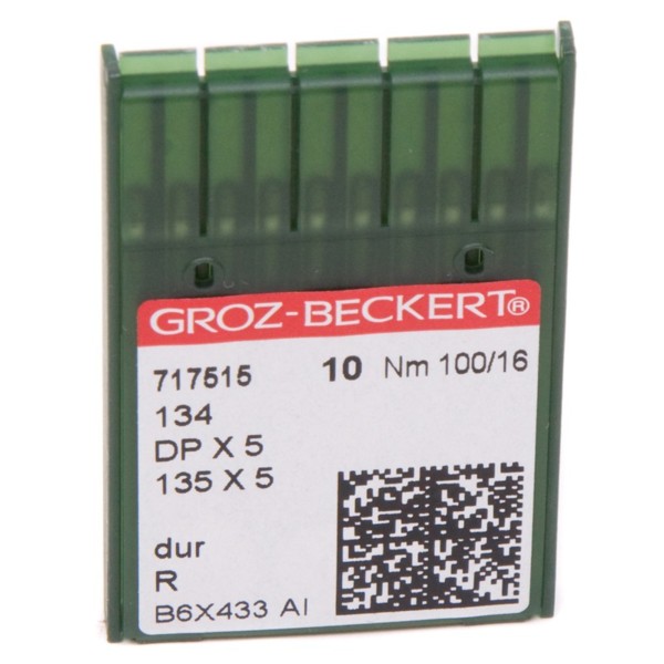 Иглы GROZ-BECKERT DPx5 (134) №100/16 (уп.10шт.)0