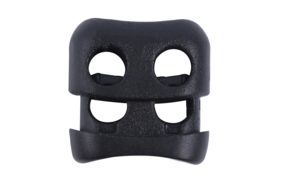 фиксатор пластик 105-т цв черный для двух шнуров (шнур 3мм) (уп 500шт) пп купить по 2 - в интернет - магазине Веллтекс | Тюмень
.