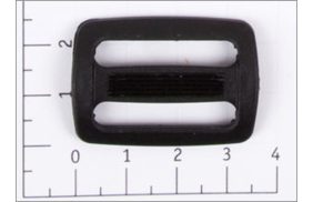 пряжка двухщелевая 25мм пластик цв черный (уп 100шт) дщ-25 пп купить по 1.3 - в интернет - магазине Веллтекс | Тюмень
.