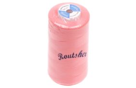 нитки швейные 100% pe 40/2 цв 105 розовый (боб 5000ярдов) routsher | Распродажа! Успей купить!