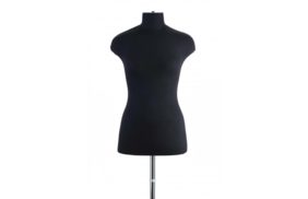 манекен женский р44 (88-67-94) мягкий цв чёрный купить по цене 9266 руб - в интернет-магазине Веллтекс | Тюмень
