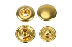 кнопка l-12 цв золото нерж 12,5мм (уп ок.72шт) veritas купить по цене 909 руб - в интернет-магазине Веллтекс | Тюмень
