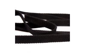 шнур для одежды плоский 15мм, 100хб, черный/111 (катушка 50м) bombacio купить по 13.5 - в интернет - магазине Веллтекс | Тюмень
.