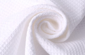 вафельное полотно 240гр/м2, 100хб, 45см, отбеленная, белый/s501, (60/300м) tpg052 купить в Тюмени.