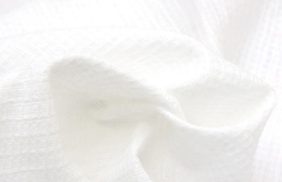 вафельное полотно 145гр/м2, 100хб, 45см, отбеленная, белый/s501, (60/420м) tpg052 купить в Тюмени.