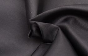 ткань подкладочная 190t 53гр/м2, 100пэ, 150см, черный/s580, (100м) wsr купить в Тюмени.